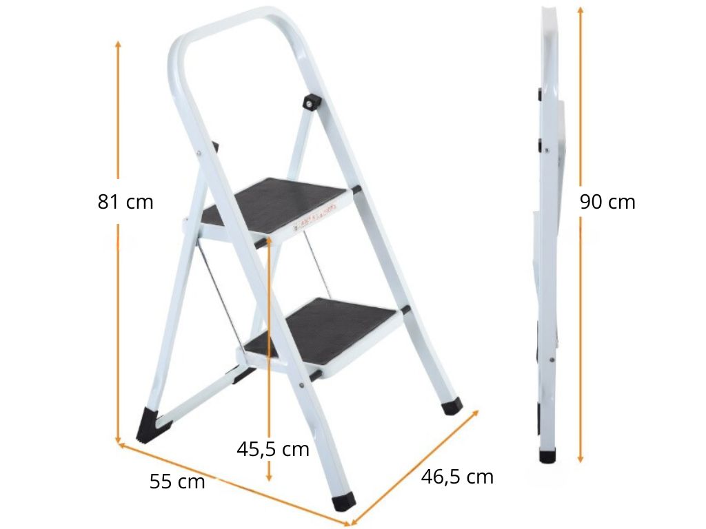 Westside Schůdky ocelové 2 stupně skládací 724256 3 (2)